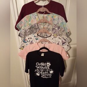 Women's Size M Scrub Tops